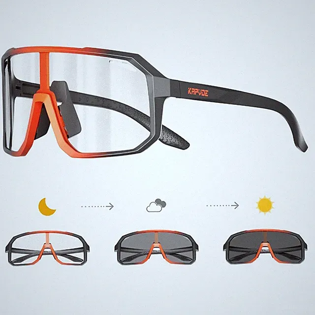Photochromic Cycling Glasses Men Women Mountain Bike Sunglasses Outdoor Goggles