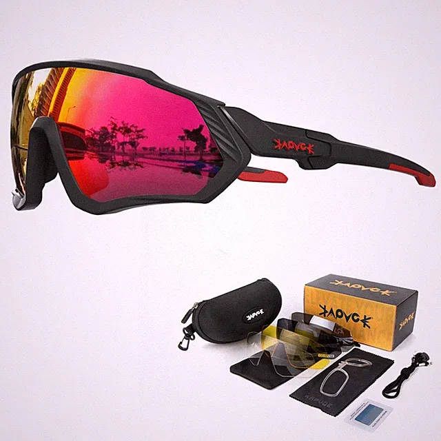 Polarized Cycling Glasses MTB Bike Eyewear UV Running Fishing Bicycle Sunglasses
