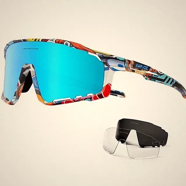 Polarized Sunglasses Men Women MTB Cycling Glasses Sports Riding Bicycle Goggles